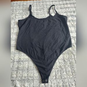 Fashion Nova tank‎ bodysuit 3x black